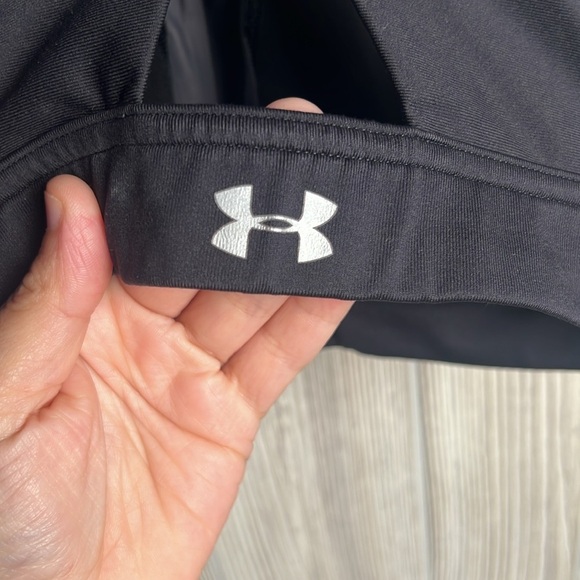 Under Armour Sports Bra High Impact Women's Size 36DD Athleticwear Bra Black - Picture 4 of 5